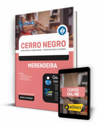 Capa Apostila Prefeitura de Cerro Negro - SC - Merendeira