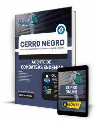 Capa Apostila Prefeitura de Cerro Negro - SC - Agente de Combate às Endemias
