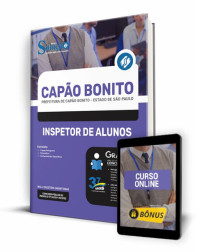Capa Apostila Prefeitura de Capão Bonito - SP - Inspetor de Alunos