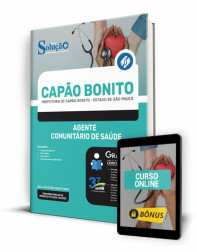 Capa Apostila Prefeitura de Capão Bonito - SP - Agente Comunitário de Saúde