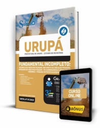 Capa Apostila Prefeitura de Urupá - RO - Fundamental Incompleto