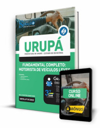 Capa Apostila Prefeitura de Urupá - RO - Fundamental Completo