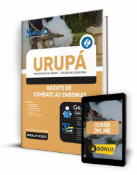 Capa Apostila Prefeitura de Urupá - RO - Agente de Combate às Endemias