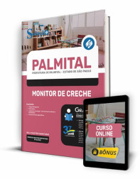 Capa Apostila Prefeitura de Palmital - SP - Monitor de Creche