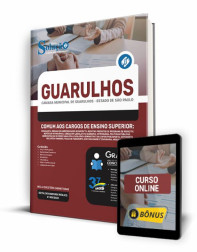 Capa Apostila Câmara de Guarulhos - SP - Comum aos Cargos de Ensino Superior