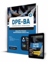 Capa Apostila DPE-BA - Analista Técnico - Secretariado Executivo