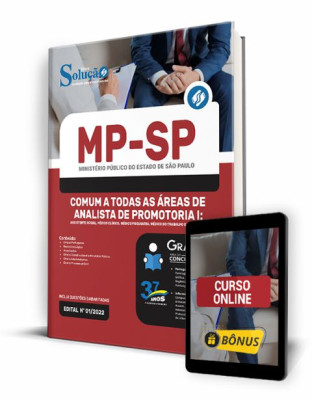 Apostila MP-SP - Comum a Todas as Áreas de Analista de Promotoria I: Assistente Social, Médico Clínico,  Médico Psiquiatra, Médico do Trabalho e Psicólogo - Imagem 1