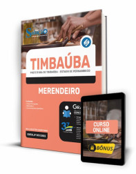 Capa Apostila Prefeitura de Timbaúba - PE - Merendeiro