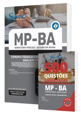 Combo Impresso MP-BA - Comum a Todas as Especialidades de Analista Técnico - Imagem 1