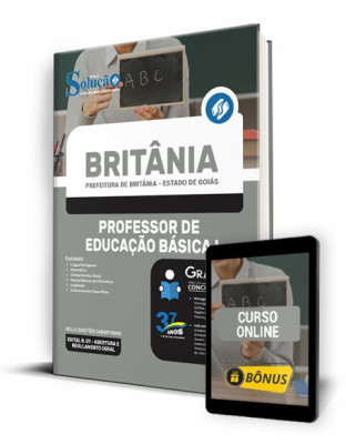 Apostila Prefeitura de Britânia - GO - Professor de Educação Básica I - Imagem 1