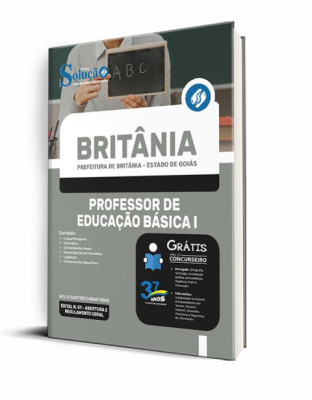 Apostila Prefeitura de Britânia - GO - Professor de Educação Básica I - Imagem 2