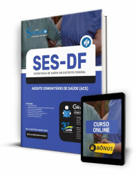 Capa Apostila SES-DF - Agente Comunitário de Saúde (ACS)
