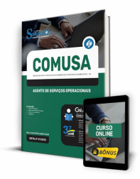 Capa Apostila COMUSA-RS - Agente de Serviços Operacionais 