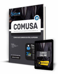 Capa Apostila COMUSA-RS - Comum aos cargos de Nível Superior