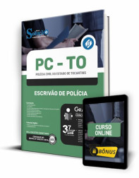 Capa Apostila PC-TO - Escrivão de Polícia