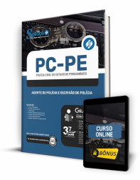 Capa Apostila PC-PE - Agente de Polícia e Escrivão de Polícia