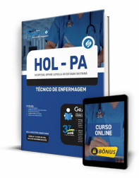 Capa Apostila HOL-PA - Técnico de Enfermagem