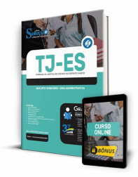 Capa Apostila TJ-ES - Analista Judiciário - Área Administrativa