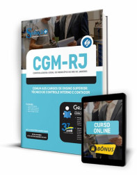 Capa Apostila CGM-RJ - Comum aos Cargos de Ensino Superior: Técnico de Controle Interno e Contador
