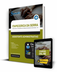 Capa Apostila Prefeitura de Itapecerica da Serra - SP - Assistente Administrativo