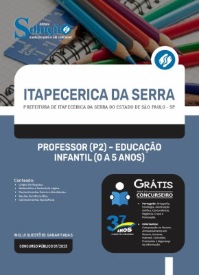 Apostila Prefeitura de Itapecerica da Serra - SP - Professor (P2) - Educação Infantil (0 a 5 anos) - Imagem 3