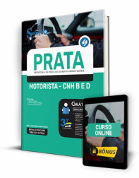 Capa Apostila Prefeitura de Prata - MG - Motorista - CNH B e D