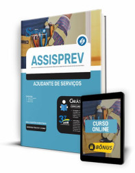 Capa Apostila AssisPrev-SP - Ajudante de Serviços
