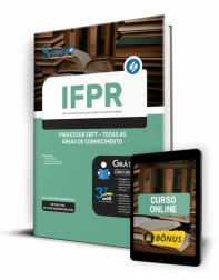Capa Apostila IFPR - Professor EBTT - Todas as Áreas de Conhecimento
