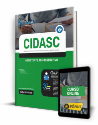 Capa Apostila CIDASC - Assistente Administrativo