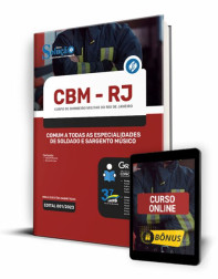 Capa Apostila CBM-RJ - Comum a Todas as Especialidades de Soldado e Sargento Músico