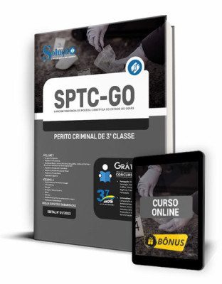 Apostila SPTC-GO - Perito Criminal de 3ª Classe - Imagem 1