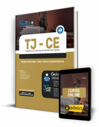 Capa Apostila TJ-CE - Técnico Judiciário - Área: Técnico-Administrativa