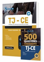Capa Combo Impresso TJ-CE - Técnico Judiciário - Área: Judiciária