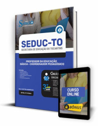 Capa Apostila SEDUC-TO - Professor da Educação Básica - Coordenador Pedagógico