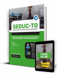 Capa Apostila SEDUC-TO - Comum às Especialidades de Professor da Educação Básica - Professor Regente