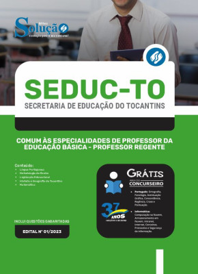 Apostila SEDUC-TO - Comum às Especialidades de Professor da Educação Básica - Professor Regente - Imagem 3