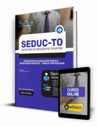 Capa Apostila SEDUC-TO - Professor da Educação Básica - Professor Regente - Língua Portuguesa