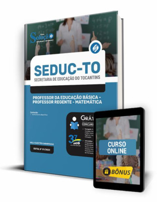 Apostila SEDUC-TO - Professor da Educação Básica - Professor Regente - Matemática - Imagem 1