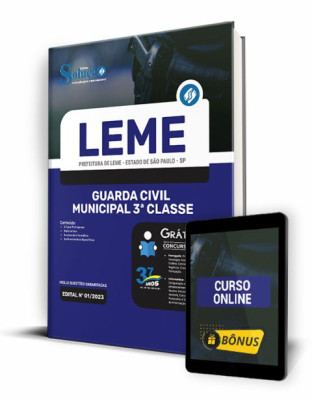 Apostila Prefeitura de Leme - SP - Guarda Civil Municipal 3ª Classe - Imagem 1