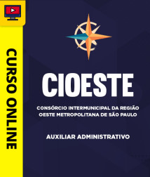 Capa Curso Consórcio Intermunicipal da Região Oeste Metropolitana de São Paulo - Auxiliar Administrativo