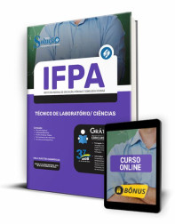 Capa Apostila IFPA - Técnico de Laboratório/Ciências