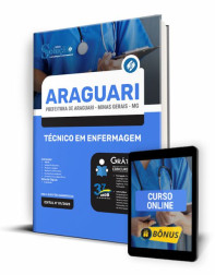 Capa Apostila Prefeitura de Araguari - MG - Técnico em Enfermagem