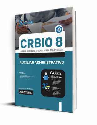 Apostila CRBio 8 - Auxiliar Administrativo - Imagem 2