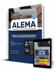 Capa Apostila ALEMA - Comum a Todas as Especialidades de Técnico de Gestão Administrativa