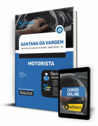 Capa Apostila Prefeitura de Santana da Vargem - MG - Motorista