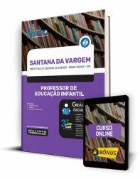 Capa Apostila Prefeitura de Santana da Vargem - MG - Professor de Educação Infantil