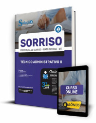 Capa Apostila Prefeitura de Sorriso - MT - Técnico Administrativo II