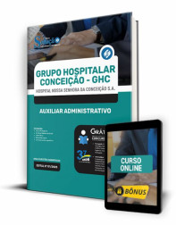 Capa Apostila GHC-RS - Auxiliar Administrativo
