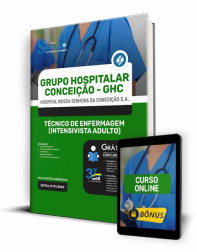Capa Apostila GHC-RS - Técnico de Enfermagem (Intensivista Adulto)