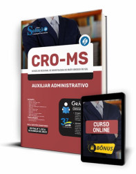 Capa Apostila CRO-MS - Auxiliar Administrativo